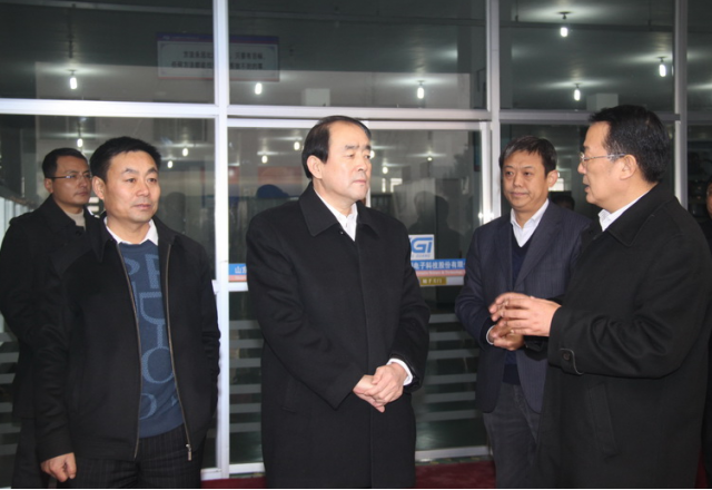 济宁市委书记马平昌到全讯官网公司莅临视察指导